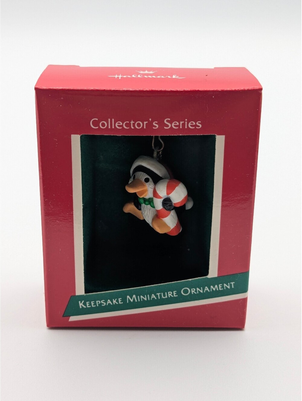 Hallmark Keepsake Penguin Pal Miniature Ornament 1989, 2nd in Series, New